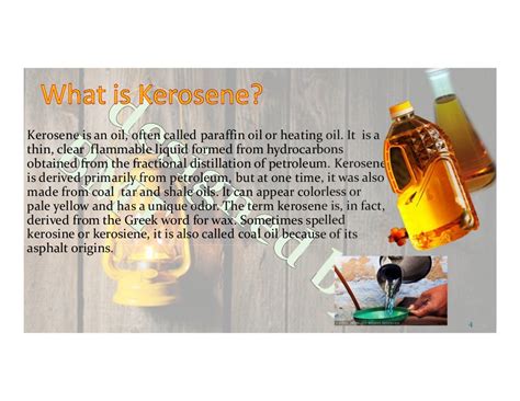 what is followed kerosene.